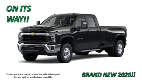 Black 2026 Chevrolet Silverado 3500 HD LT for sale in Clinton, MO