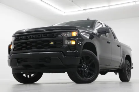 Black 2022 Chevrolet Silverado 1500 Custom for sale in Clinton, MO