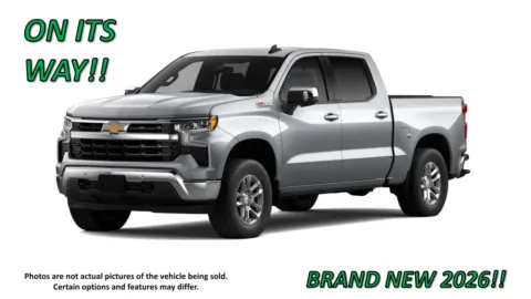 Gray 2026 Chevrolet Silverado 1500 LT for sale in Clinton, MO