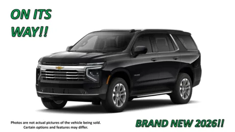 Black 2026 Chevrolet Tahoe LT for sale in Clinton, MO