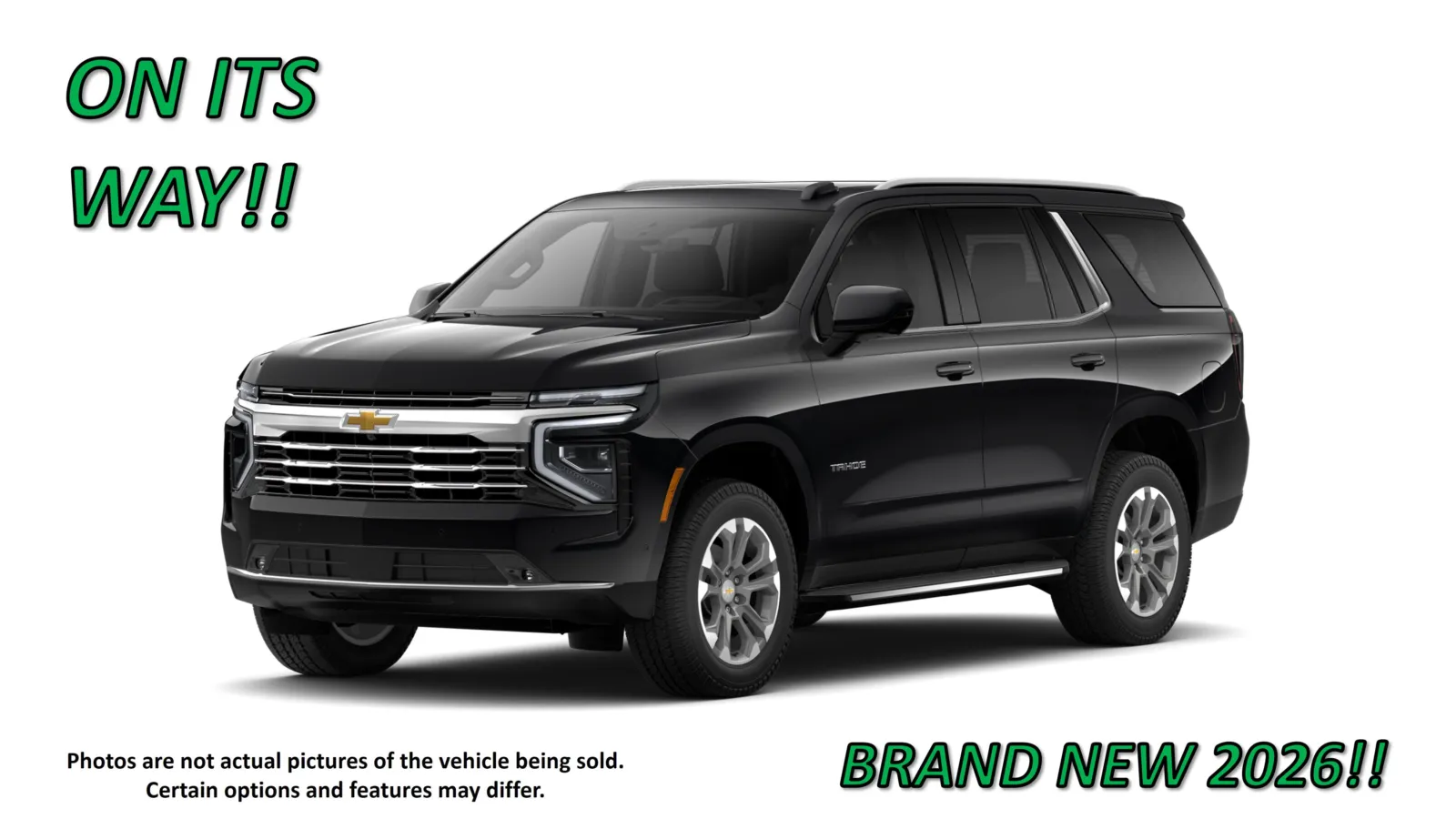 Black 2026 Chevrolet Tahoe LT for sale in Clinton, MO