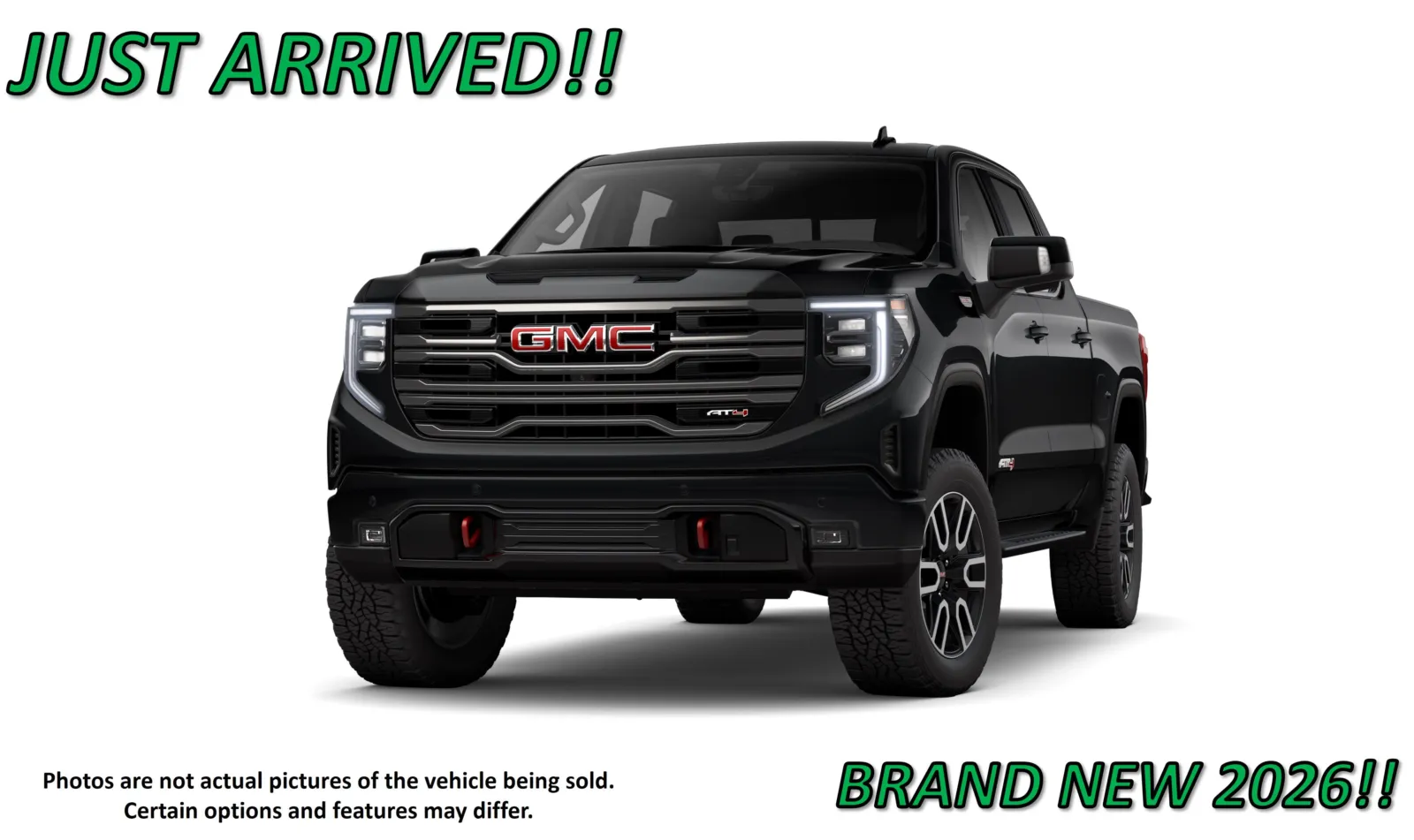 Black 2026 GMC Sierra 1500 AT4 for sale in Clinton, MO