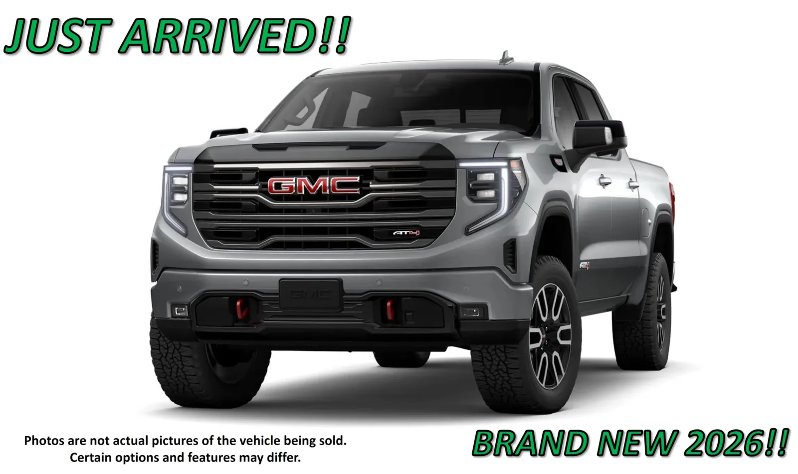 Gray 2026 GMC Sierra 1500 AT4 for sale in Clinton, MO