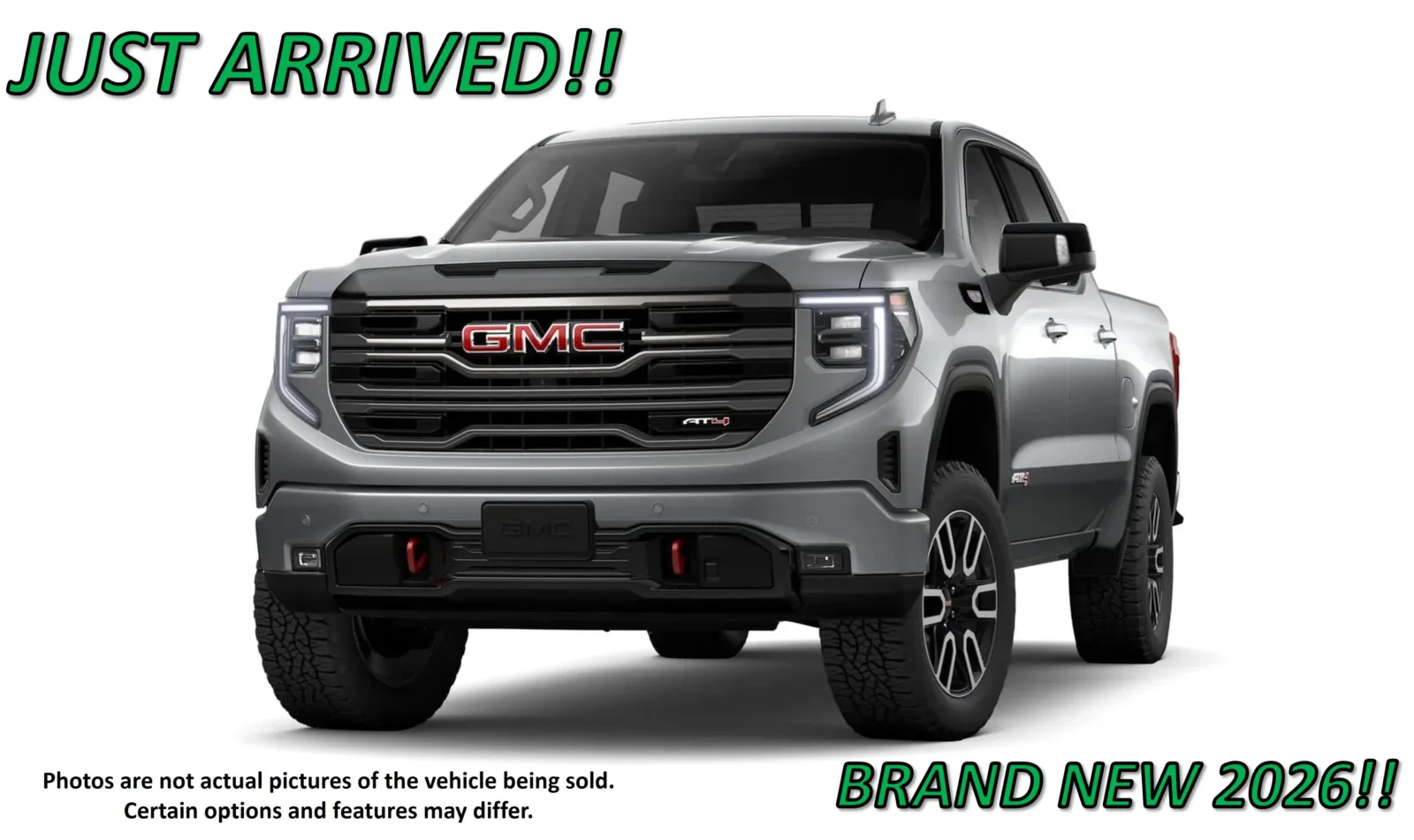 Gray 2026 GMC Sierra 1500 AT4 for sale in Clinton, MO