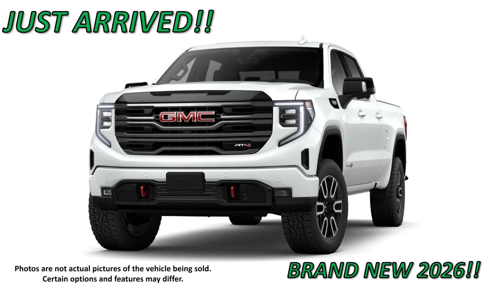 White 2026 GMC Sierra 1500 AT4 for sale in Clinton, MO