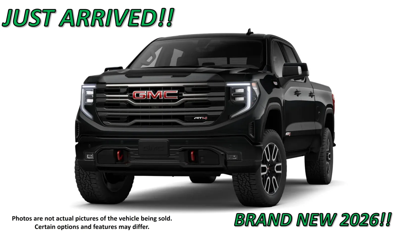 Black 2026 GMC Sierra 1500 AT4 for sale in Clinton, MO