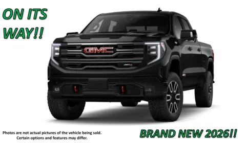 Black 2026 GMC Sierra 1500 AT4 for sale in Clinton, MO