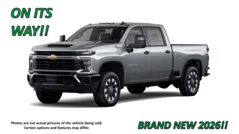 Gray 2026 Chevrolet Silverado 2500 HD Custom for sale in Clinton, MO