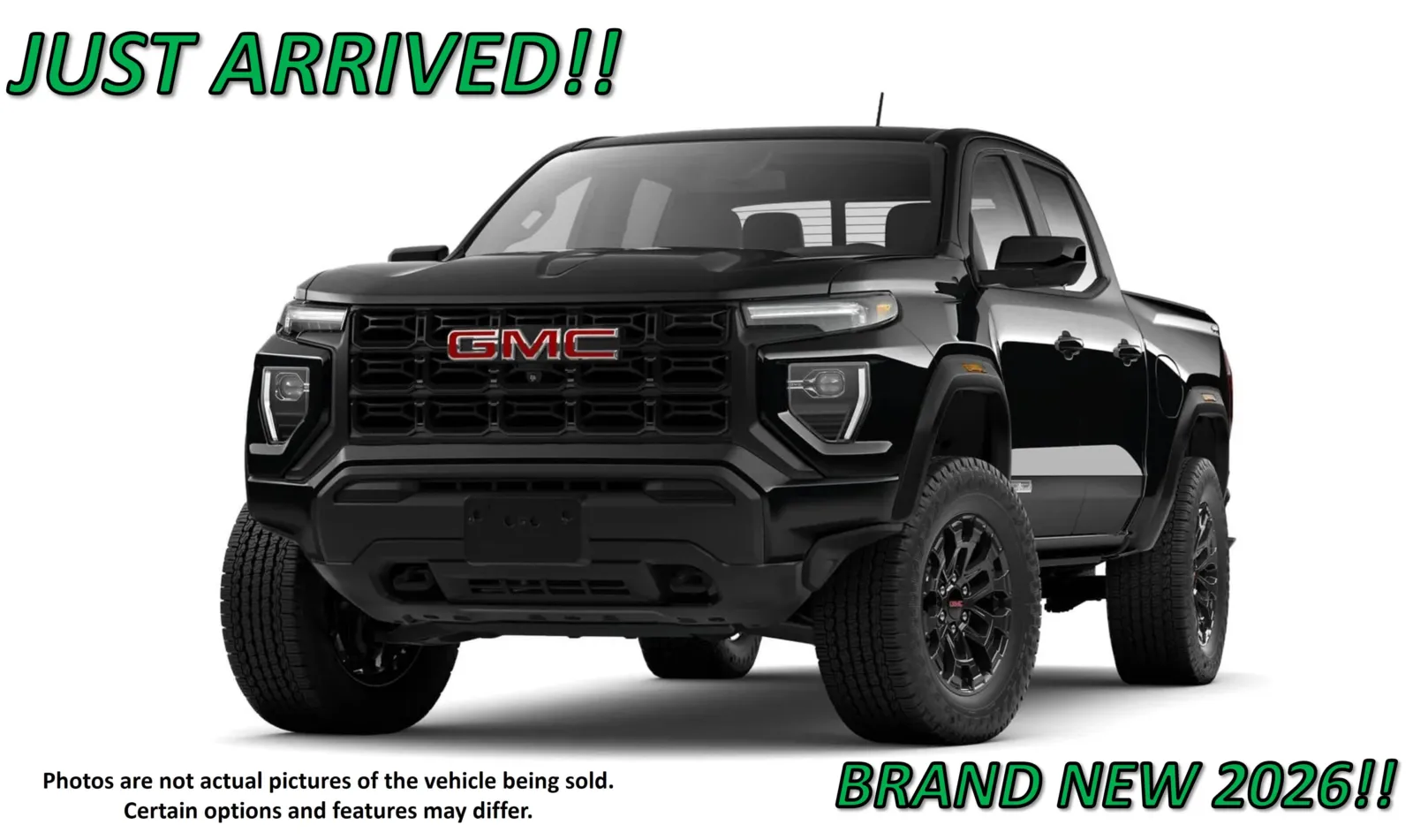 Black 2026 GMC Canyon Elevation for sale in Clinton, MO