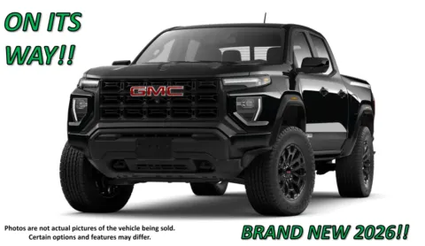 Black 2026 GMC Canyon 4WD Elevation for sale in Clinton, MO