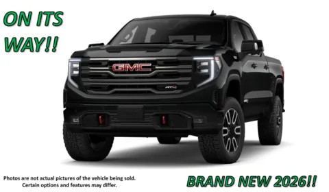 Black 2026 GMC Sierra 1500 AT4 for sale in Clinton, MO
