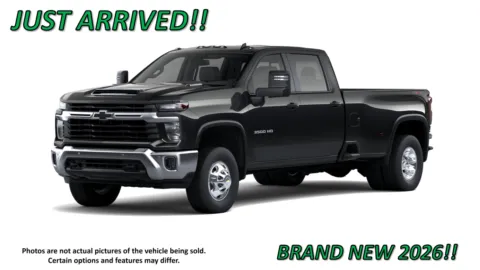 Black 2026 Chevrolet Silverado 3500 HD DRW LT for sale in Clinton, MO