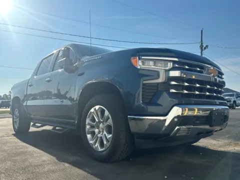 Blue 2024 Chevrolet Silverado 1500 LTZ for sale in Clinton, MO