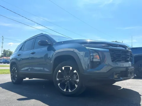 Blue 2025 Chevrolet Equinox RS for sale in Clinton, MO
