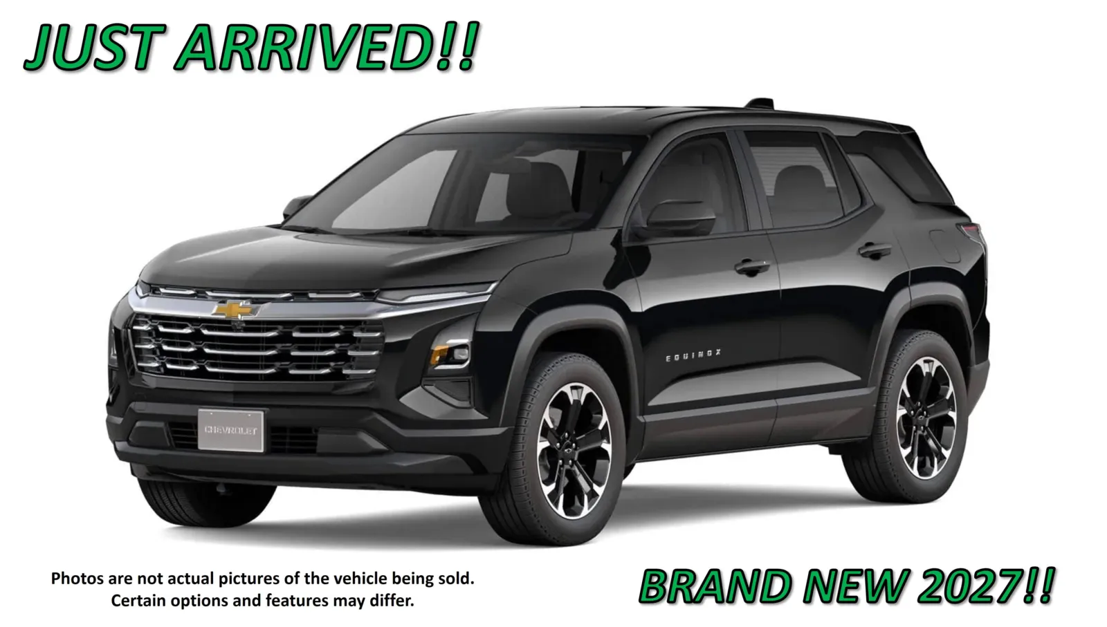 Black 2027 Chevrolet Equinox LT for sale in Clinton, MO