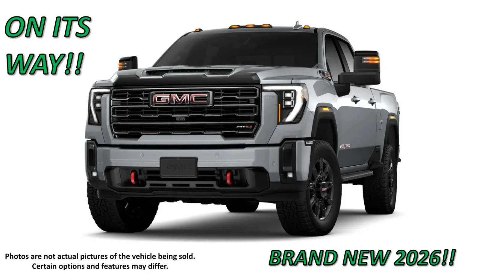 Gray 2026 GMC Sierra 2500 HD AT4 for sale in Clinton, MO