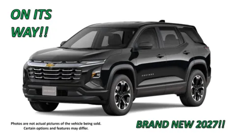 Black 2027 Chevrolet Equinox LT for sale in Clinton, MO