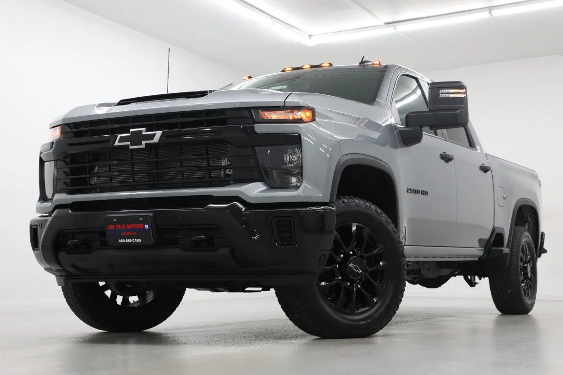 Gray 2026 Chevrolet Silverado 2500 HD Custom for sale in Clinton, MO
