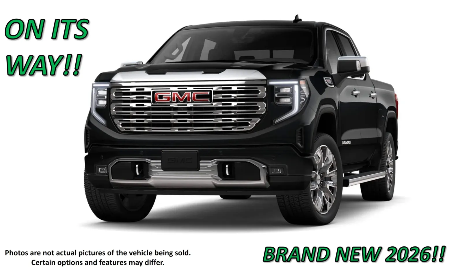 Black 2026 GMC Sierra 1500 Denali for sale in Clinton, MO