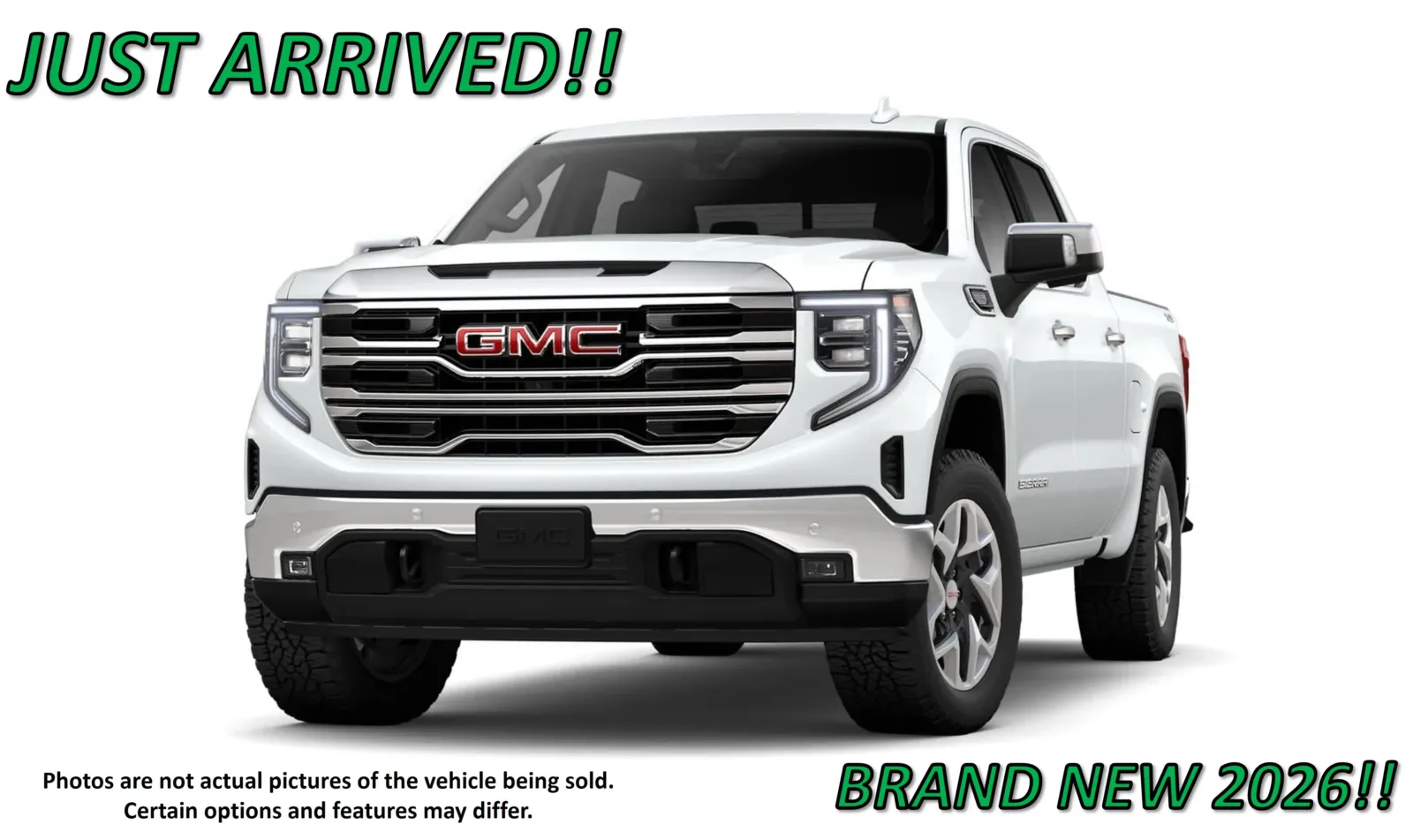 White 2026 GMC Sierra 1500 SLT for sale in Clinton, MO