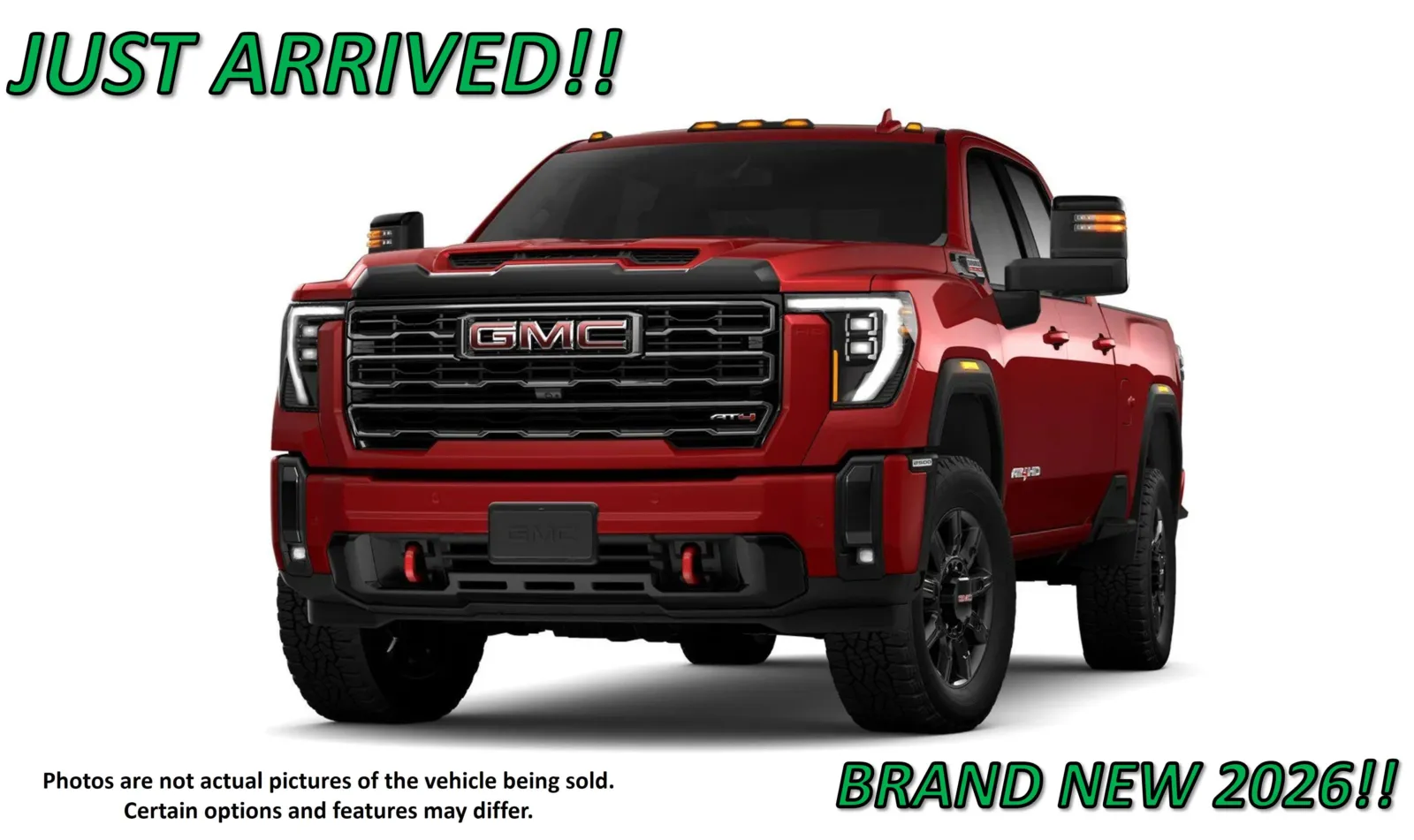 Red 2026 GMC Sierra 2500 HD AT4 for sale in Clinton, MO