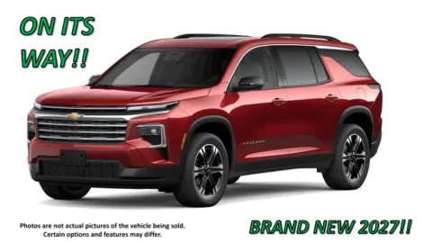 Red 2027 Chevrolet Traverse AWD LT for sale in Clinton, MO