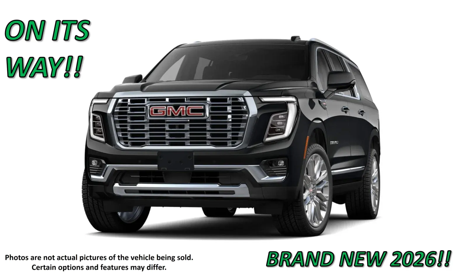 Black 2026 GMC Yukon XL Denali for sale in Clinton, MO