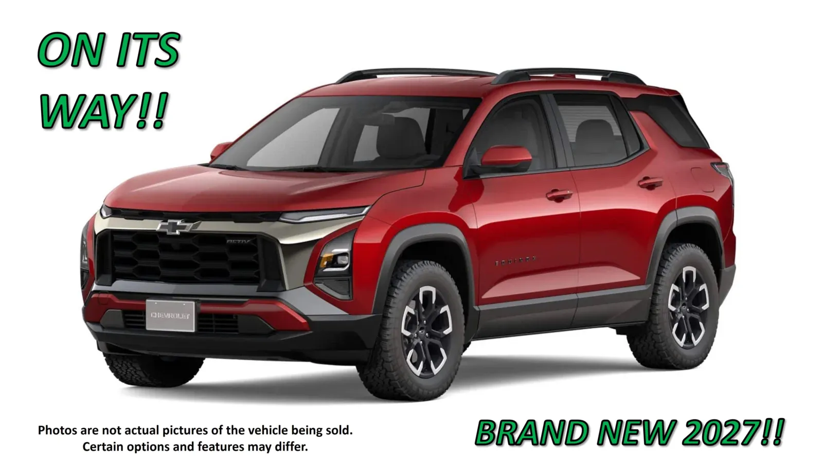 Red 2027 Chevrolet Equinox ACTIV for sale in Clinton, MO