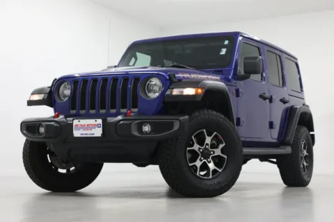 Blue 2019 Jeep Wrangler Unlimited Rubicon for sale in Clinton, MO