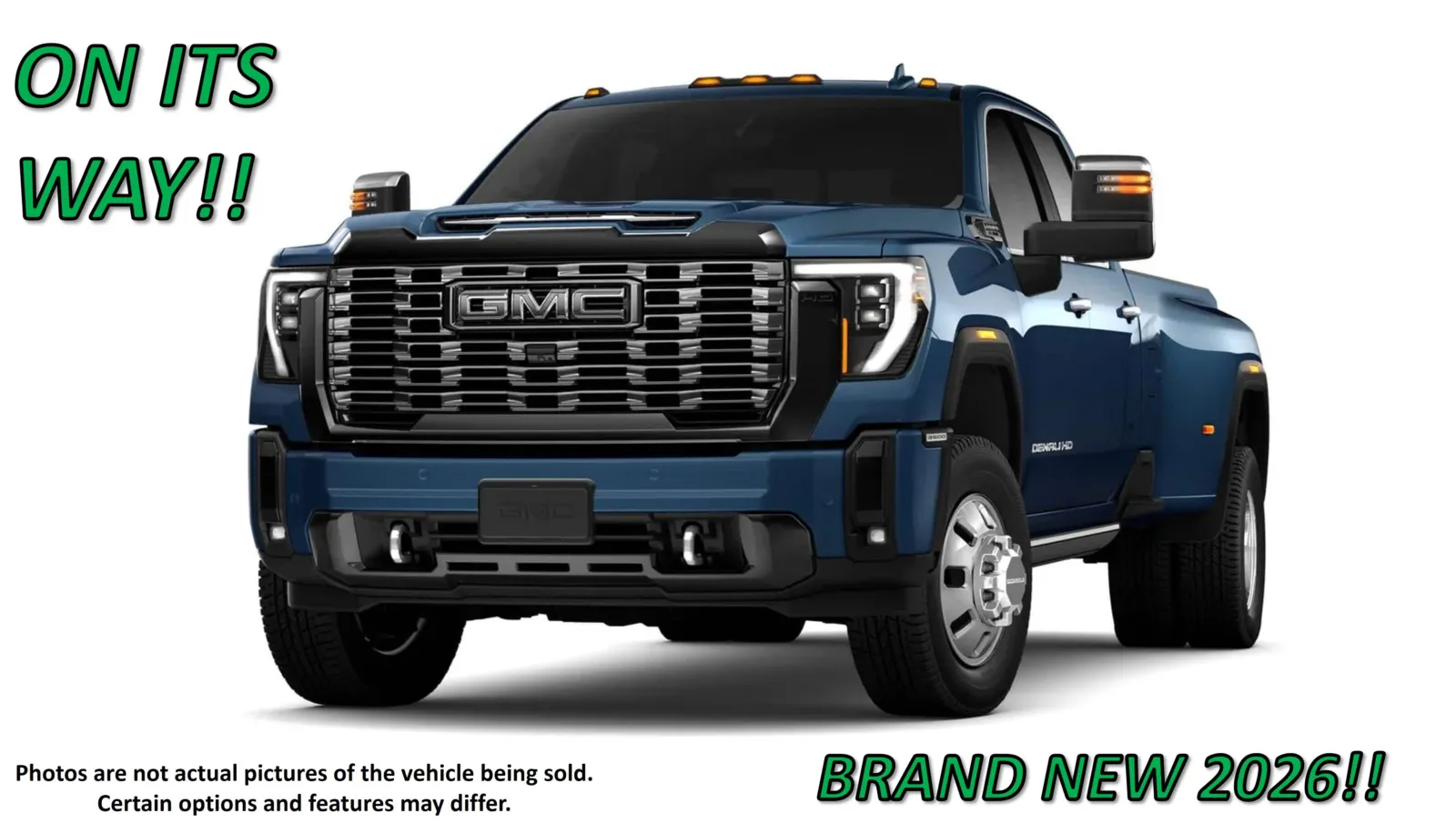 Blue 2026 GMC Sierra 3500 HD DRW Denali Ultimate for sale in Clinton, MO