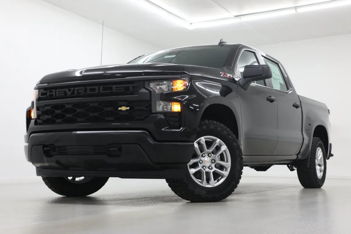 Black 2026 Chevrolet Silverado 1500 Work Truck for sale in Clinton, MO