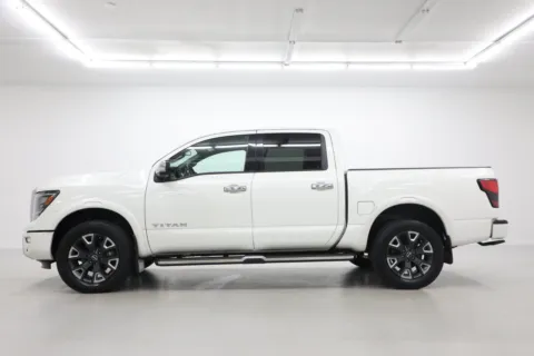 Another view of 2024 Nissan Titan Platinum Reserve for sale in Clinton, MO at Jim Falk Motors