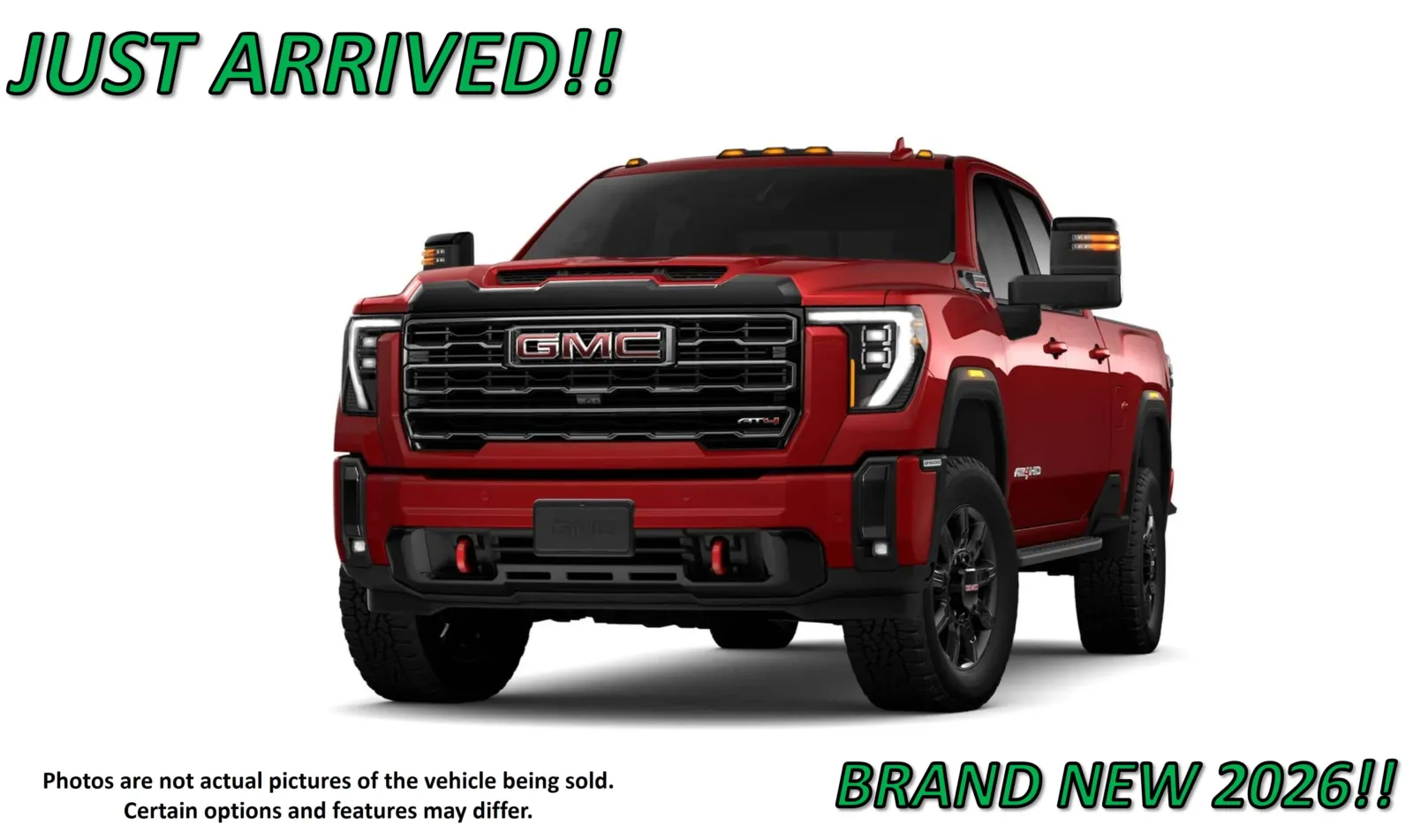 Red 2026 GMC Sierra 2500 HD AT4 for sale in Clinton, MO