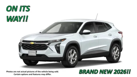 White 2026 Chevrolet Trax LS for sale in Clinton, MO