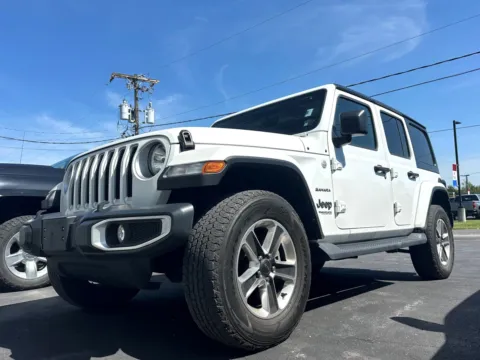 White 2022 Jeep Wrangler Unlimited Sahara for sale in Clinton, MO