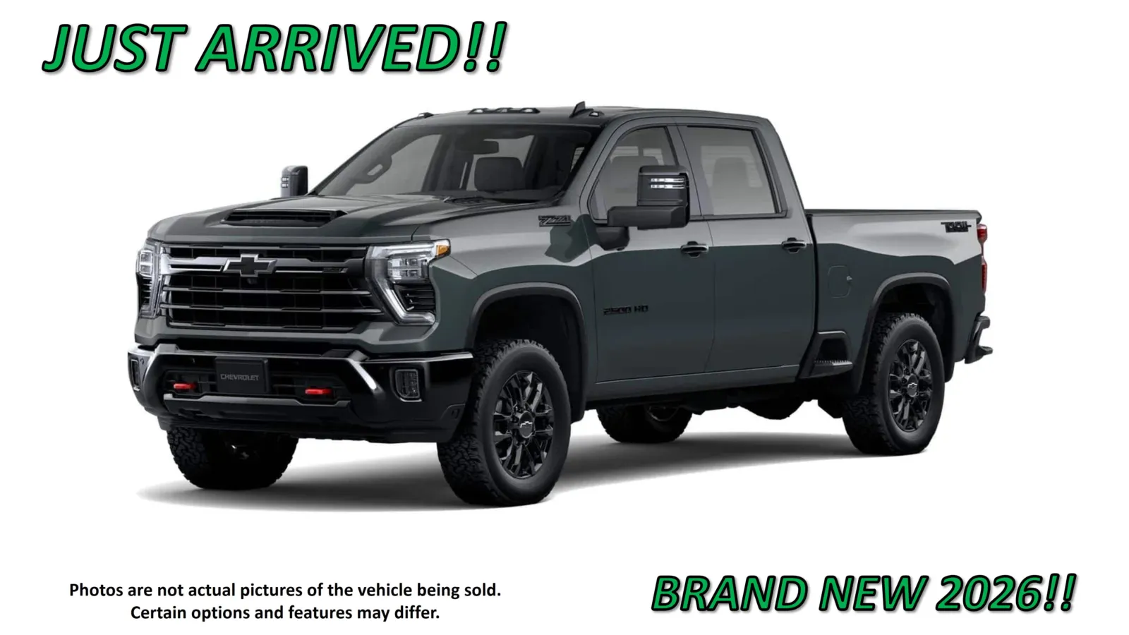 Gray 2026 Chevrolet Silverado 2500 HD LT for sale in Clinton, MO