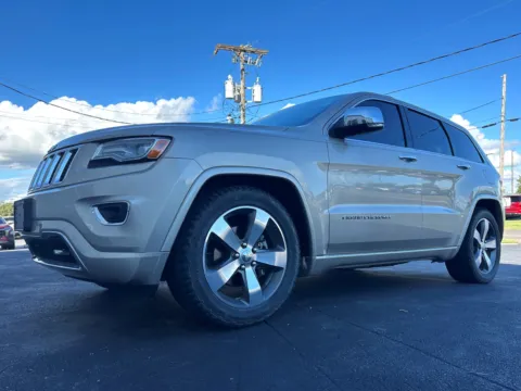 Beige 2015 Jeep Grand Cherokee Overland for sale in Clinton, MO