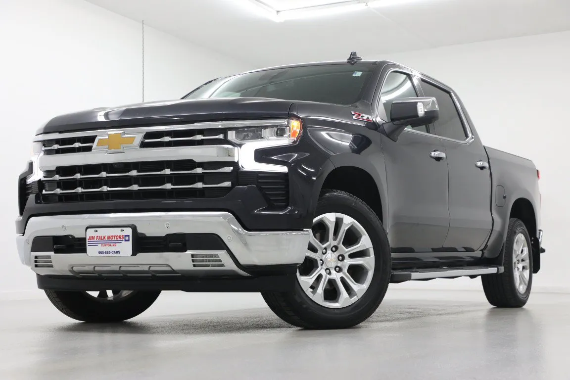Gray 2023 Chevrolet Silverado 1500 LTZ for sale in Clinton, MO