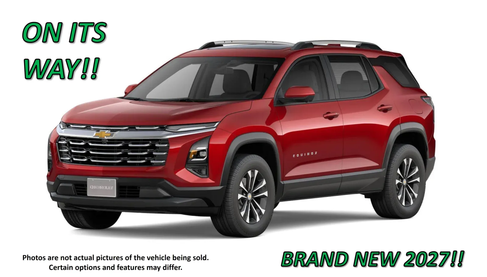 Red 2027 Chevrolet Equinox LT for sale in Clinton, MO