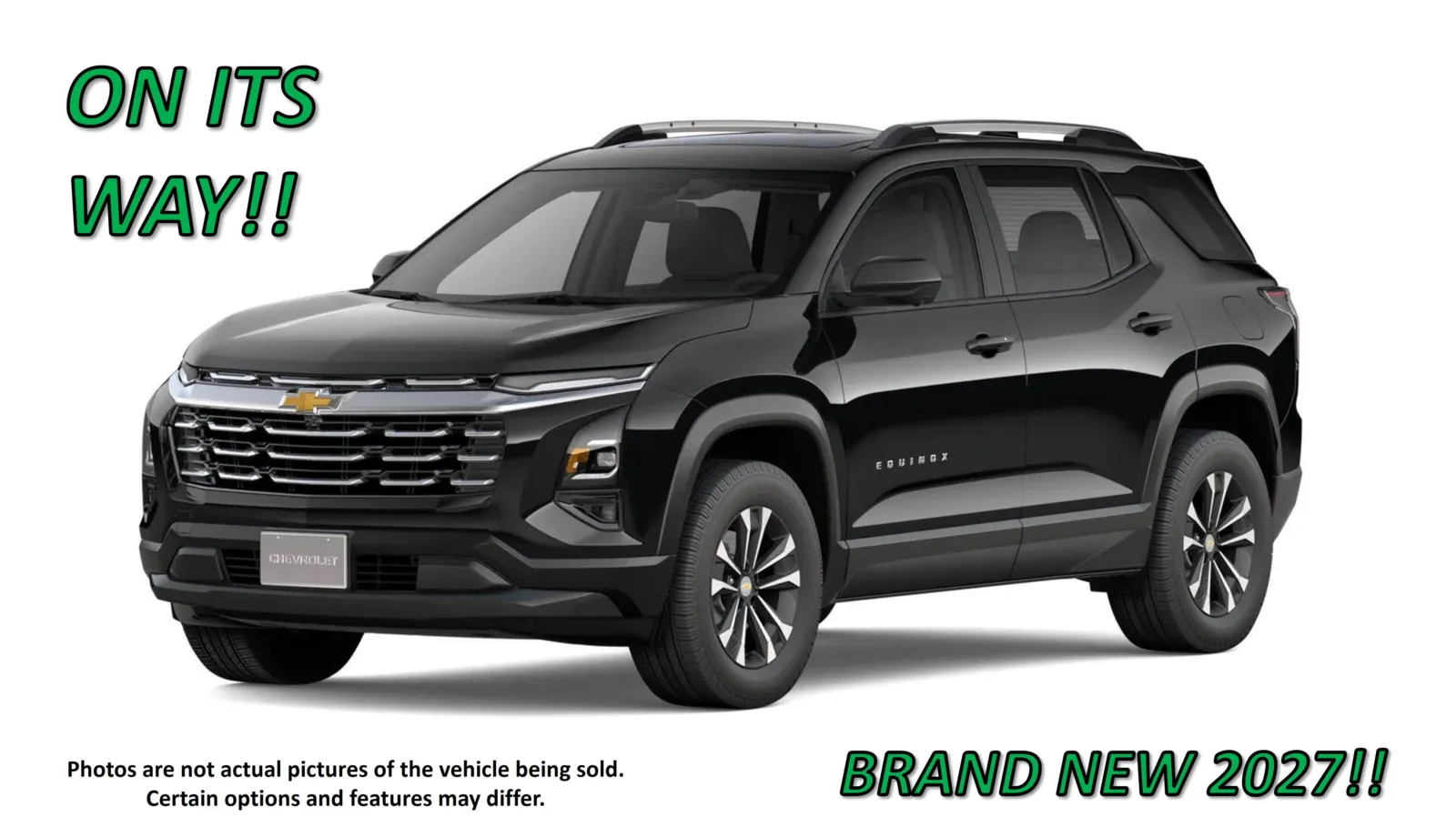 Black 2027 Chevrolet Equinox LT for sale in Clinton, MO