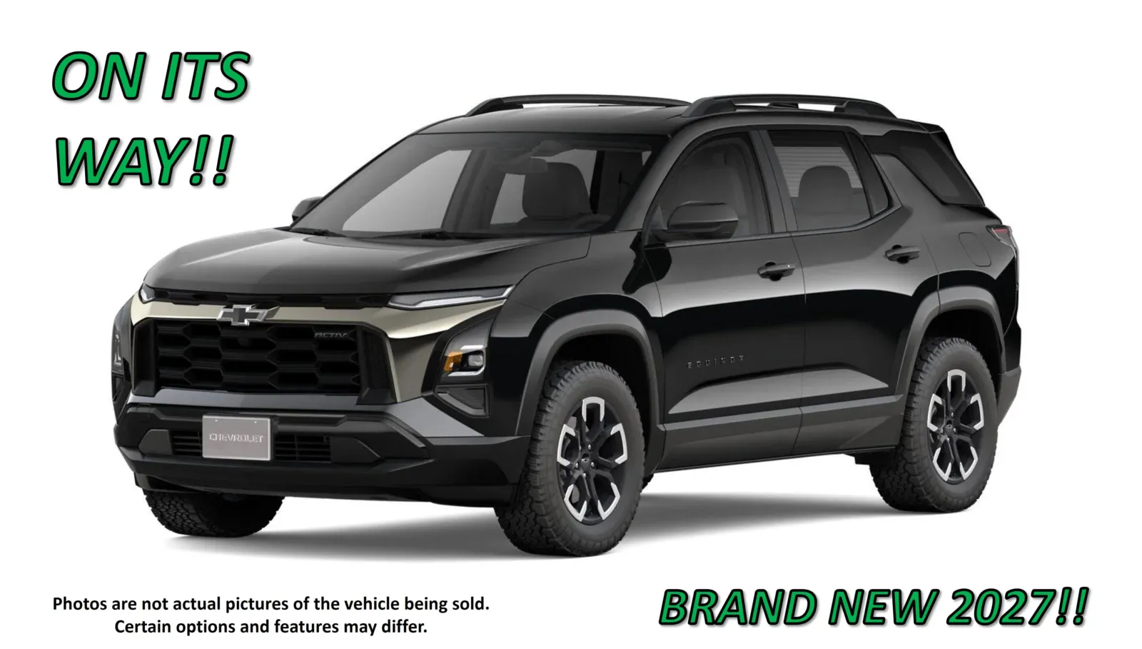 Black 2027 Chevrolet Equinox ACTIV for sale in Clinton, MO