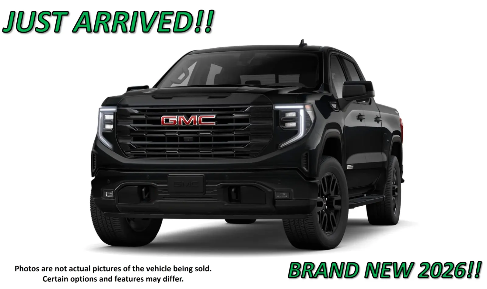 Black 2026 GMC Sierra 1500 Elevation for sale in Clinton, MO