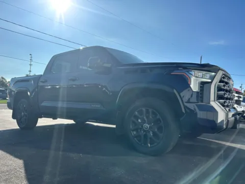 Blue 2024 Toyota Tundra Platinum for sale in Clinton, MO