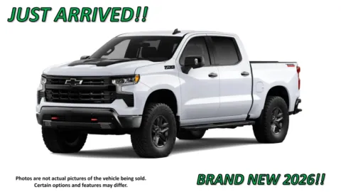 White 2026 Chevrolet Silverado 1500 LT Trail Boss for sale in Clinton, MO