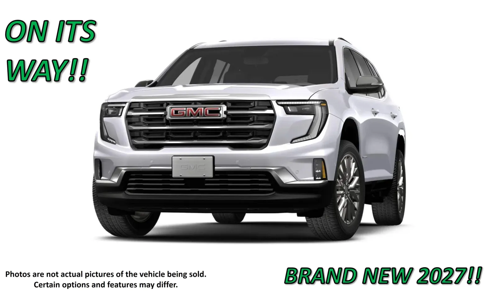 White 2027 GMC Acadia Elevation for sale in Clinton, MO