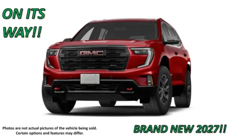 Red 2027 GMC Acadia AT4 for sale in Clinton, MO