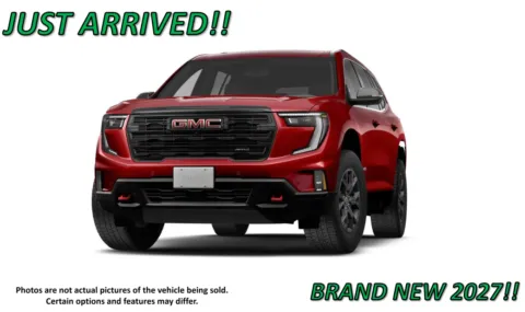 Red 2027 GMC Acadia AT4 for sale in Clinton, MO