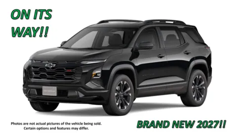 Black 2027 Chevrolet Equinox RS for sale in Clinton, MO