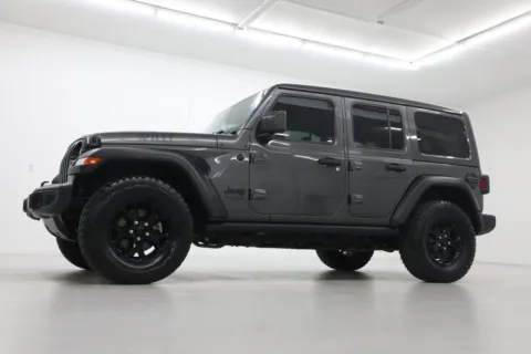Photos of 2021 Jeep Wrangler Unlimited Willys for sale in Clinton, MO at Jim Falk Motors