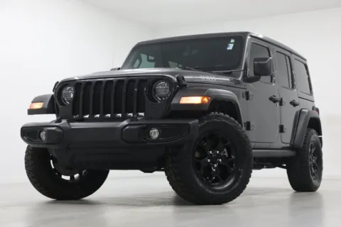Gray 2021 Jeep Wrangler Unlimited Willys for sale in Clinton, MO